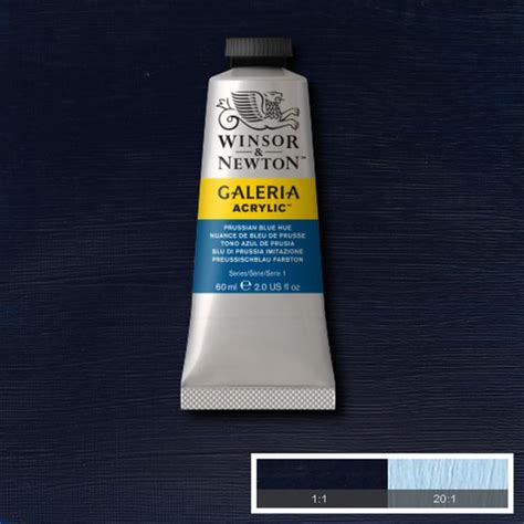 AKRYLFÄRG WINSOR NEWTON GALERIA PRUSSIAN BLUE HU BAUHAUS