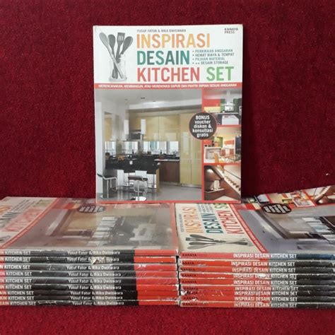 Jual Buku Arsitek Inspirasi Desain Kitchen Set Shopee Indonesia