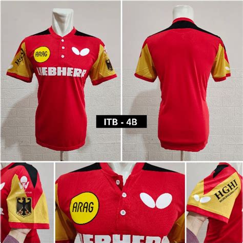 Jual JERSEY TABLE TENNIS IMPORT Baju Atasan Olahraga Tenis Meja Pria