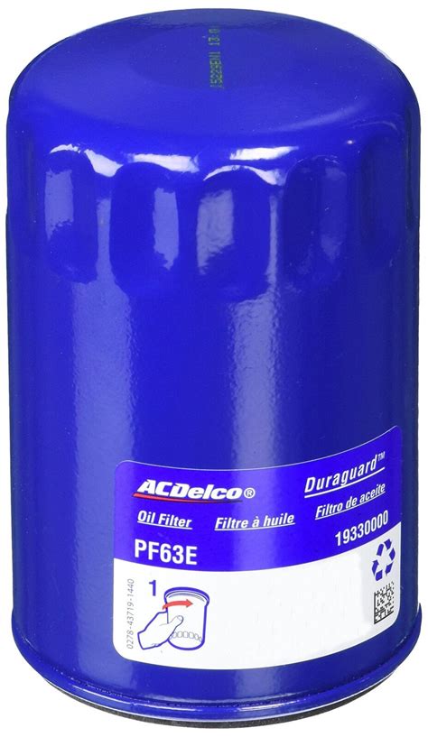 Acdelco Pf E Oil Filter Cross Reference