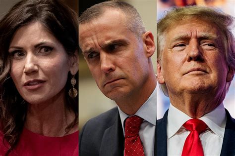 The Kristi Noem And Corey Lewandowski Affair Allegations Werent The