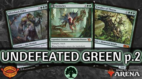 Mono Green Devotion 100 Win Rate Part 2 MTG Arena Explorer