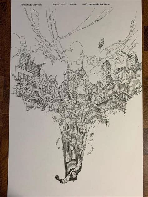 Kenneth Rocafort Detective Comics Cover In Eddy Choi S Comic