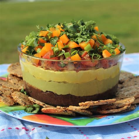 Healthy Vegan Seven Layer Dip Phruitful Dish By Dr Dylan Cutler