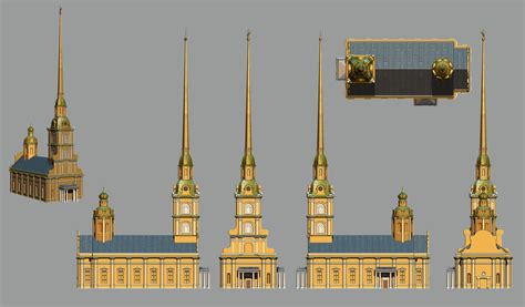 3D Петропавловский Собор, Санкт-Петербург - Фрилансер Slawa Lutinsky ...