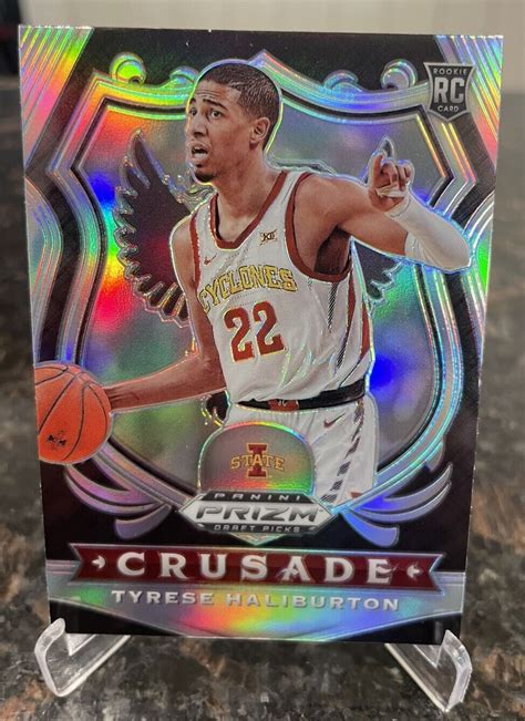 Prizm Draft Picks Tyrese Halliburton Rc Rookie Crusade Iowa