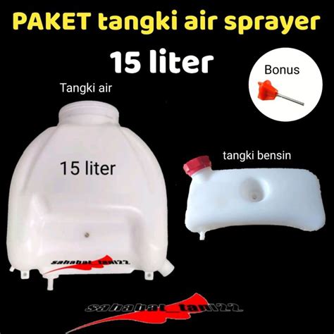 Tangki Air Sprayer Tu Tabung Air Sprayer Tu Wz Liter Paket