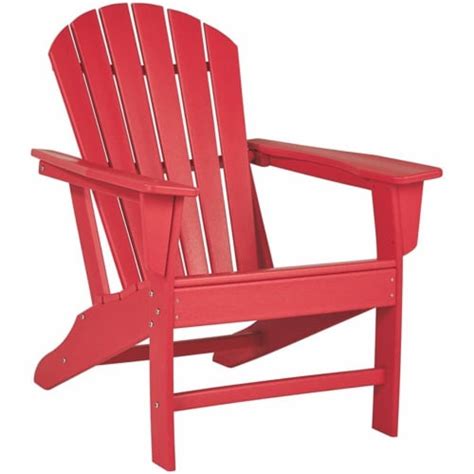 Bowery Hill Adirondack Chair In Red Kroger