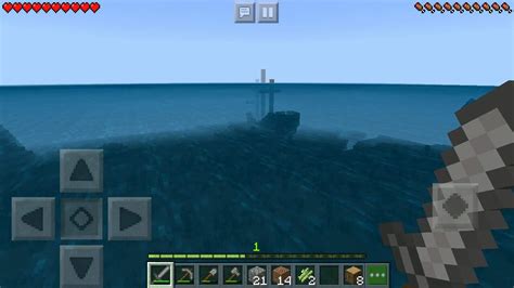 Ser Que Esse Navio Naufr Gado Tem O Mapa Do Tesouro Minecraft Pe