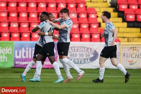 Gateshead 1 Torquay United 1 Gulls Fight For Point At Relegation