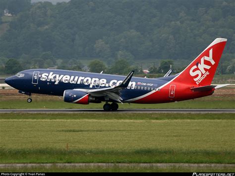 Om Ngf Skyeurope Airlines Boeing N Wl Photo By Yvan Panas Id