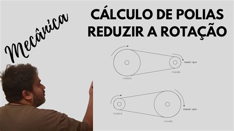 C Lculo De Polias Como Reduzir A Rota O De Um Motor Usando Polias