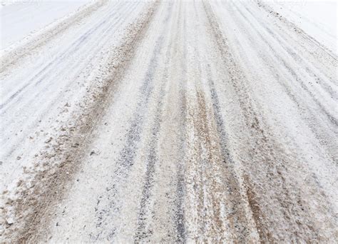 Snow drifts, road 9720644 Stock Photo at Vecteezy