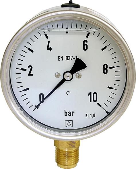 Afriso Glyzerin Manometer Mm Dn Radial Bar