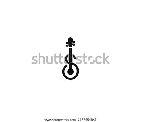 Guitar Logo Design Vector Template Stock Vector Royalty Free 2132454867 Shutterstock