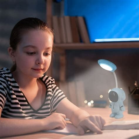 Blnvkop Astronaut Spaceman Led Desk Lamp Student Desktop Bedside Night