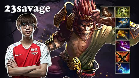 Savage Monkey King Midlane Dota D Gameplay Youtube