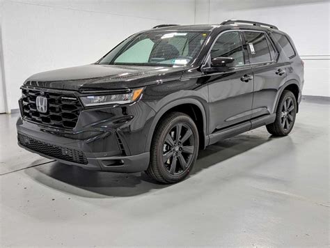 New 2025 Honda Pilot Black Edition In Crystal Black Pearl Greensburg