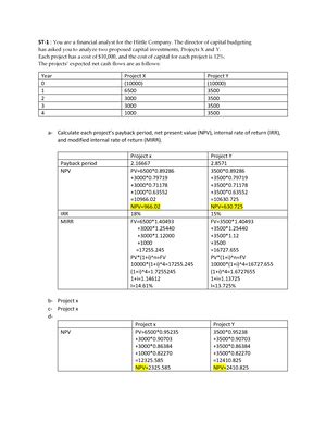 Final Exam Financial Management ESLSCA University Studocu