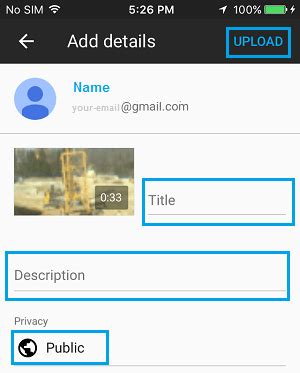 Lastest Guide To Upload Youtube Video From Iphone Ipad