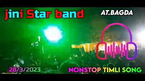 Jini Star Band Saribar Nonstop Timli Song At Bagda Jaybajrangband