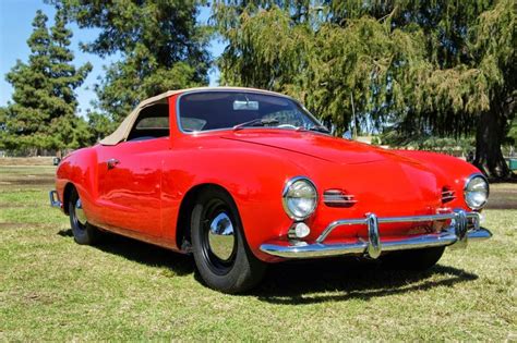 Rare Classic 1959 Karmann Ghia Low Light Convertible