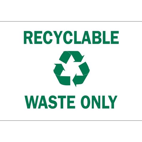 Trash Only Sign