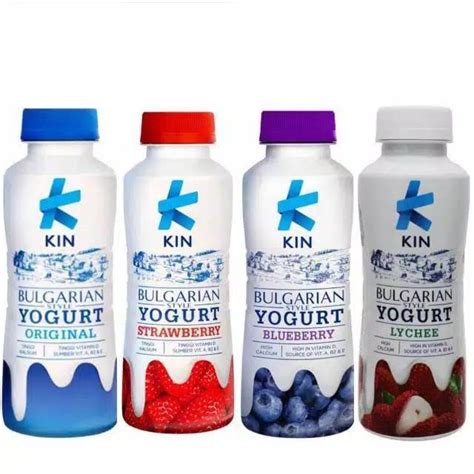 Jual KIN Bulgarian Yogurt 200ml All Varian Shopee Indonesia