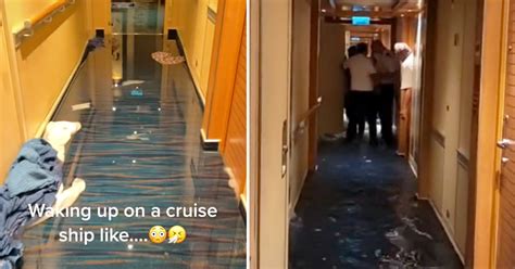 Carnival Cruise Passengers Share Video Of Flooded Cabin Floor On Tiktok