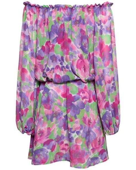 Rotate Birger Christensen Reina Olga Carly Mini Dress In Pink Lyst