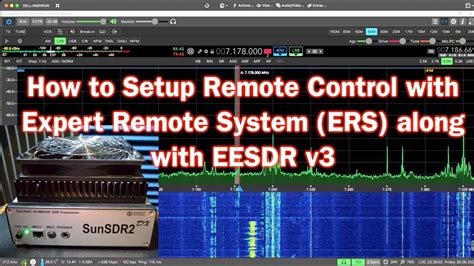 Remote Control SunSDR2 DX EESDR V3 Remote Via Expert Remote System