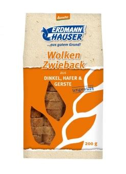 Erdmannhauser Wolken Zwieback Aus Dinkel Hafer Demeter Naturpur Shop