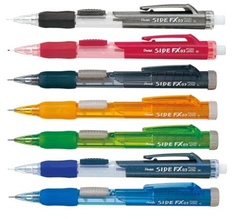 7 Colors Set Pentel SIDE FX PD255 0 5mm Sharp Mechanical Pencil EBay