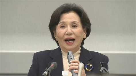 田中眞紀子元外務大臣が政治改革へ提言 政治とカネの問題などめぐり Tbs News Dig