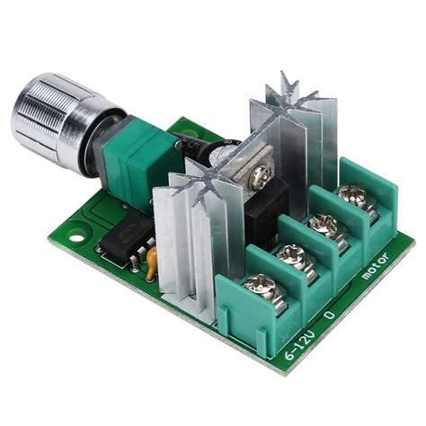 PWM DC Motor Regulador De Velocidad Controlador DC 6V 12V 6A