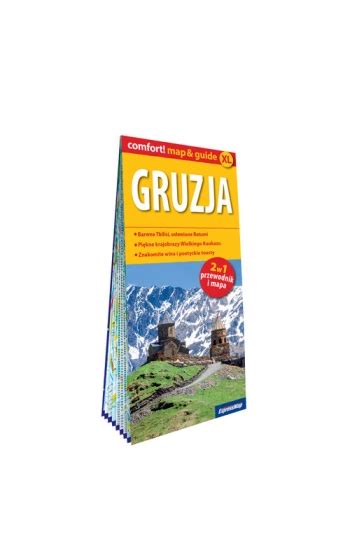 Gruzja Laminowany Map Guide XL 2w1 Przewodnik I Mapa Szymczak Marcin