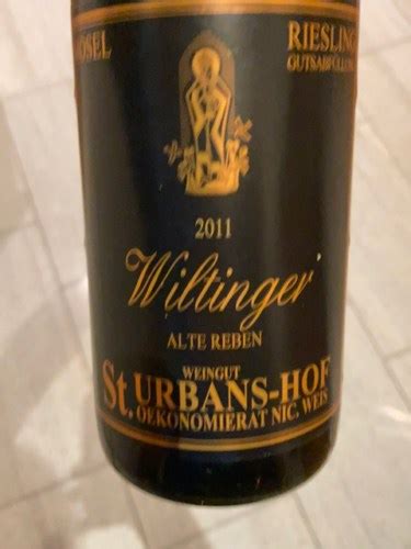 Weingut Nik Weis St Urbans Hof Mehringer Alte Reben Riesling Vivino US