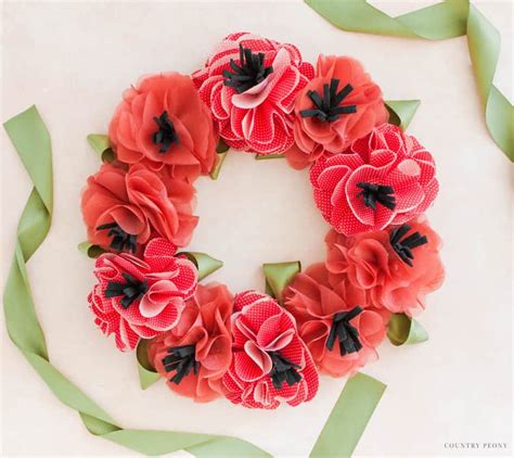 Crochet Poppy Wreath Shop Discounts | acervonet.com.br