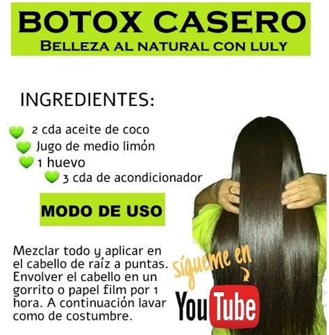 Botox Capilar Casero Healthy Hair Tips Natural Hair Care Tips Hair