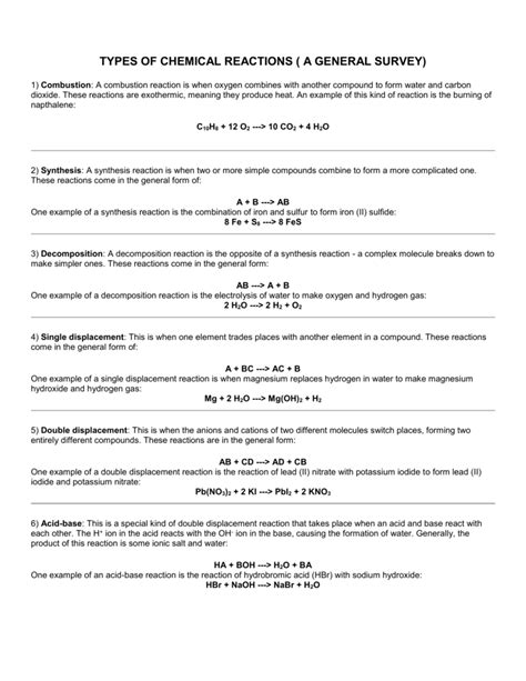 😂 5 examples of displacement reaction. What are some examples of ...