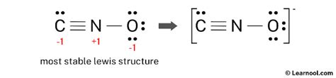 CNO- Lewis structure - Learnool