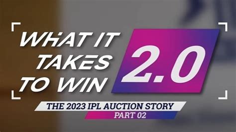 Rajasthan Royals IPL 2023 Auction Story | Ep 2