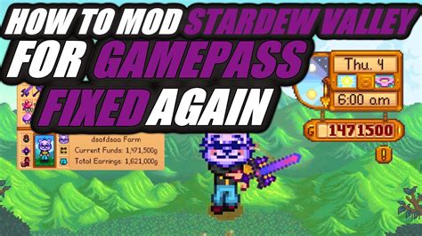 How To Mod Stardew Valley In Five Minutes Fixed And Fixed Again Youtube