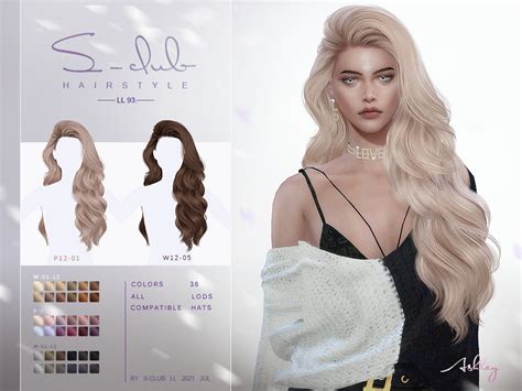 The Sims 4 Long Hair Cc Wantbda