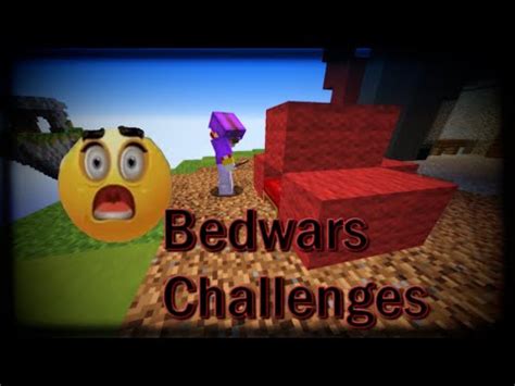 Completing Every Bedwars Challenge Part Hypixel Bedwars Youtube