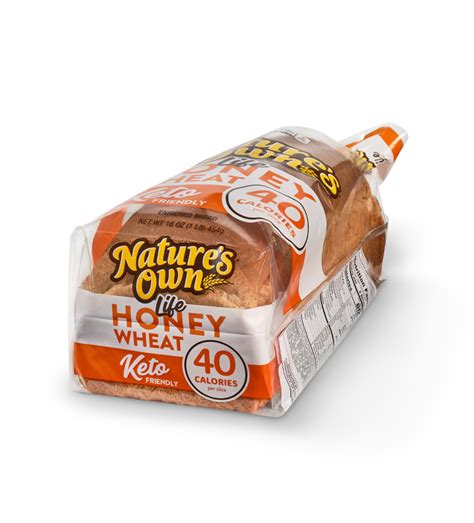 40 Calories Honey Wheat — Natures Own