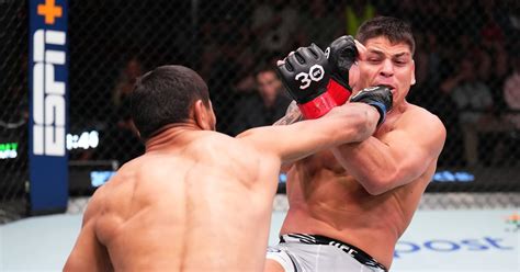 Ufc Vegas Video Nursulton Ruziboev Demolishes Brunno Ferreira With