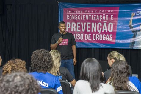 Semana Antidrogas palestra Políticas Antidrogas origem e efeitos