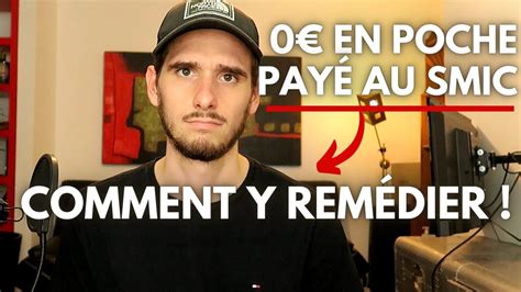 Comment Pargner Avec Un Petit Salaire Smic Youtube