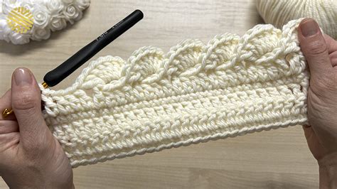 The Most Pretty Easy Crochet Border Pattern For Beginners Crochet